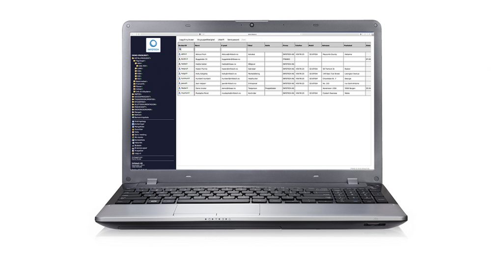 ITBase på laptop